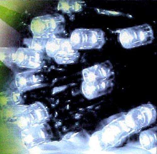 SOLAR LED FAIRY STRING LIGHTS - *WHITE*  *50 LED's *  5M