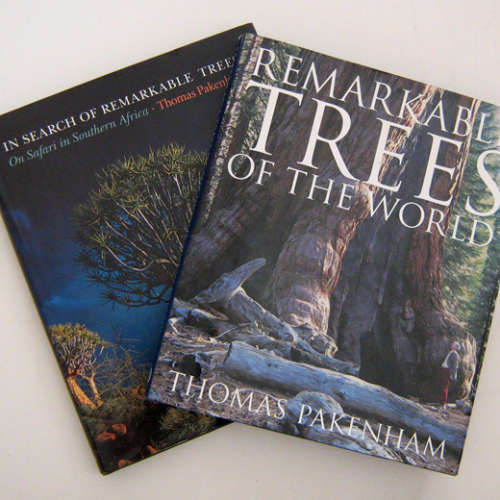*2 BOOKS* - Remarkable Trees of the world PLUS In Search of Remarkable Trees by Thomas Pakenham.