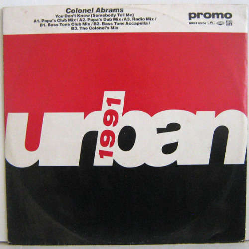 VINYL - COLONEL ABRAMS - YOU DONT KNOW 12" * BARGAIN BIN LP's *