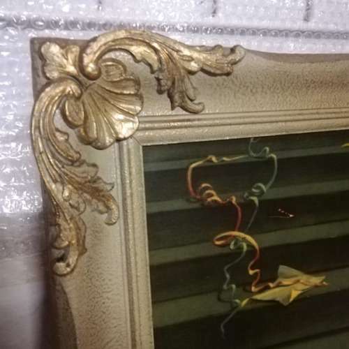 A LARGE Vintage TRETCHIKOFF Lost Orchid print in frame