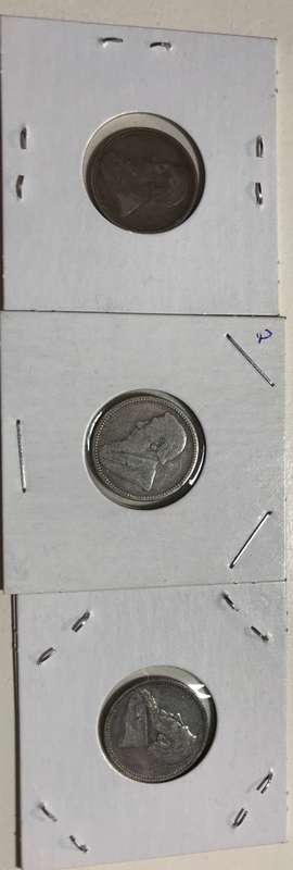 1892, 1893 & 1894 Sixpence