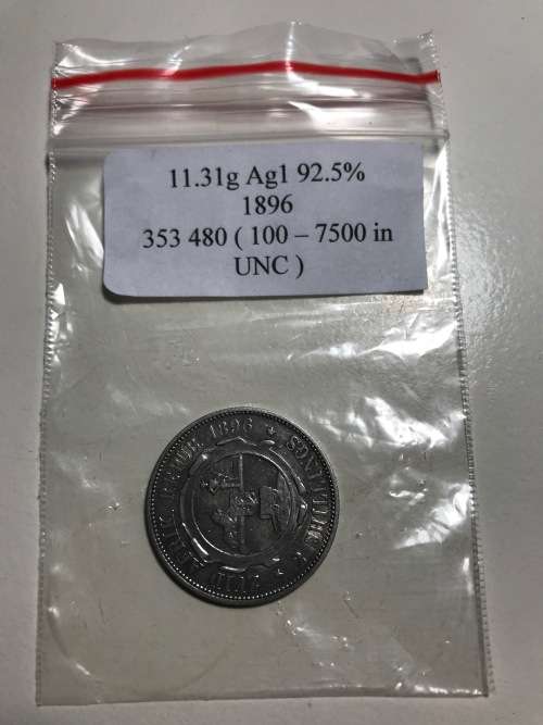 1896 2 Shilling