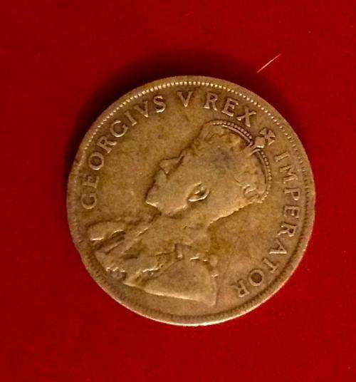 1929 Silver 2 Shilling