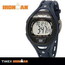 Ironman Timex 50 Lap Blue and Black Resin Strap Watch