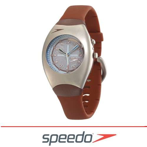 Speedo Watch 1632 Halfmoon Brown