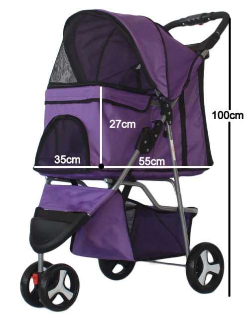 3-Wheels Pet Stroller