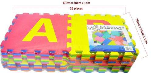 Eva mat alphabet - 26 pc