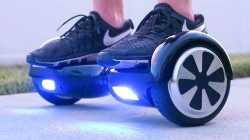 GREEN COLOR HOVERBOARD WITH BLUETOOTH & LED LIGHTS WITH OR WITHOUT HANDLE