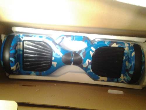 HOVERBOARD 6.5" WITH BLUETOOTH & LED LIGHTS-GREEN COMOUFLAGE & BLUE /KHAKI & GREY CAMOU COLORS ONLY!