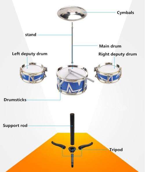 Children Mini Drum Jazz Toy Kit