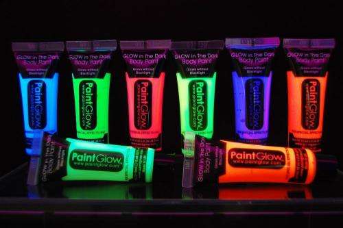 Body Paint Glows In Dark