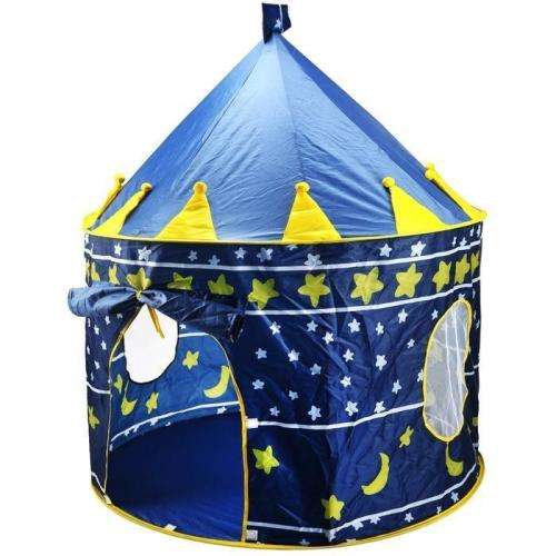 Kids Play Tent Portable Folding Castle Fairy Cubby Child House