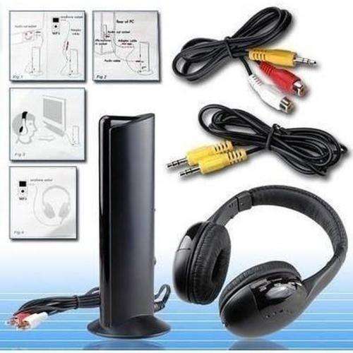5 in 1 Wireless Headphones with FM Radio