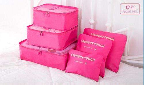 Travel Laundry Bag 6 Pcs Sets