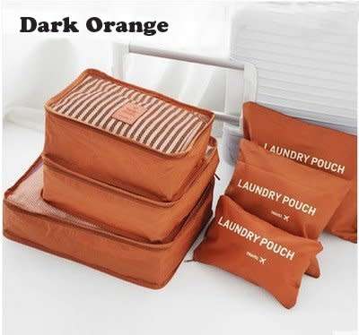 Travel Laundry Bag 6 Pcs Sets