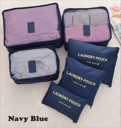 Travel Laundry Bag 6 Pcs Sets