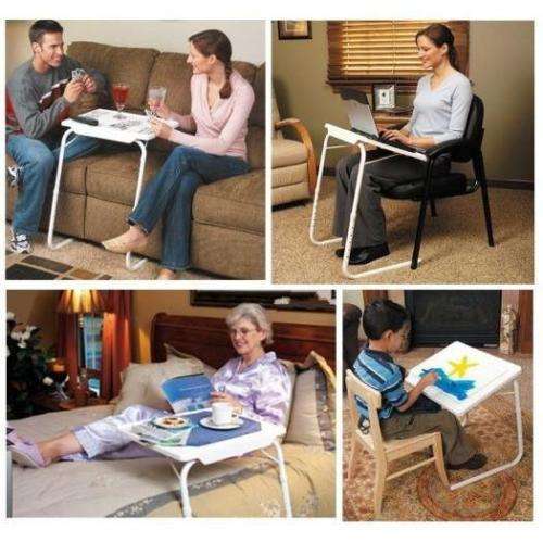 Smart Table-Mate 5 in 1 / Foldable Folding Table-mate / Laptop table