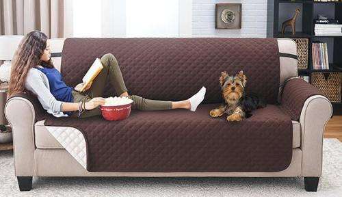 Reversable Double Seater Couch Cover