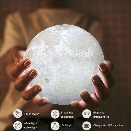 3D Moon Light Lamp