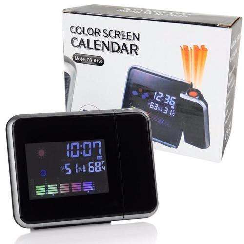 Color Screen Calendar With Projector