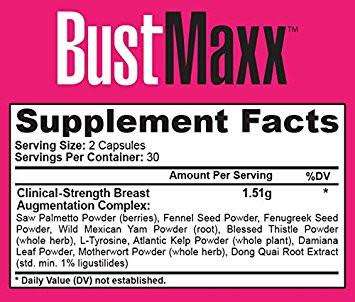BUSTMAXX BREAST ENLARGEMENT AND BREAST UP LIFT PILLS