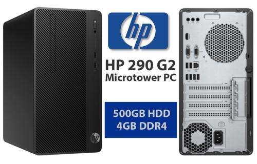 HP 290 G2 Microtower Desktop PC - Intel Celeron