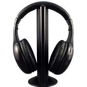 5 IN 1 WIRELESS HEADPHONES FOR FM, MP3, TV, CD/DVD, PC, AUDIO, GAMING ETC.. ¿ BRAND NEW