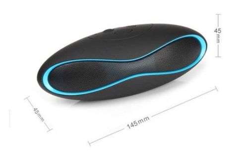 MINI-X6 MINI PORTABLE RUGBY SHAPED DIGITAL MINI-CARD BLUETOOTH 3.0 MUSIC SPEAKER