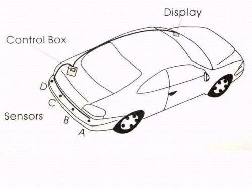 PDC  PARKING ASSISTANT KIT  NEW