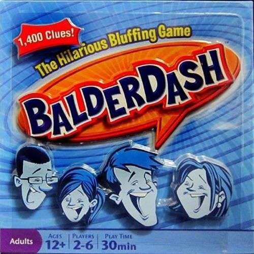 BALDERDASH THE HILLARIOUS  BLUFFING GAME