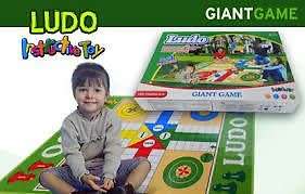 CLASSIC LUDO GIANT FLOOR BOARD GAME