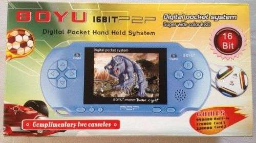 P2P 16BIT HANDHELD GAME CONSOLE ¿ BRAND NEW