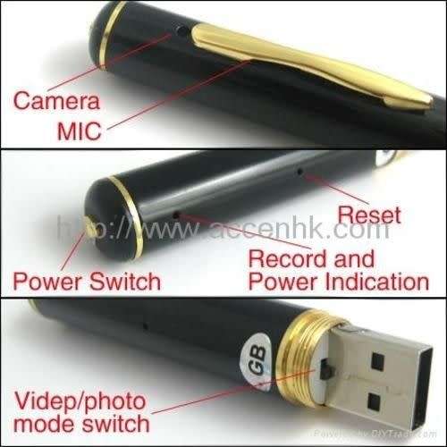 4GB SPY PEN  DVR