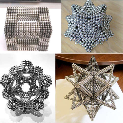 MAGNETIC BALL 216 BALLS.5MM MAGIC TOY PUZZLE DIY NEOCUBE NEODYMIUM MAGNE