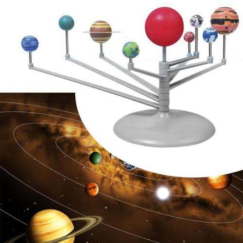 PLANETARIUM DIY SOLAR SYSTEM MODEL KIT ASTRONOMY SCIENCE PROJECT KIDS TOY GIFT