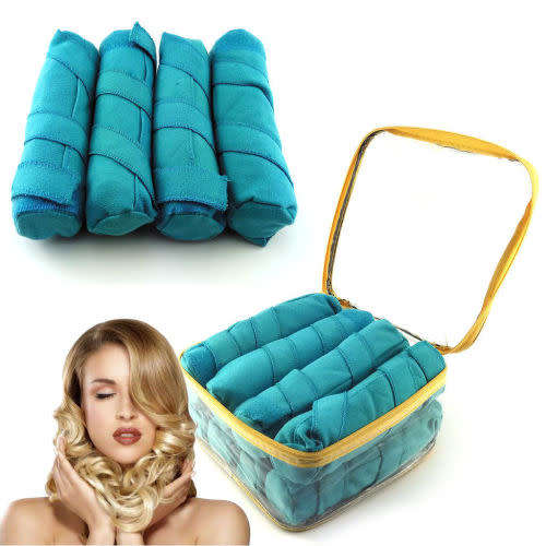 THE SLEEP IN STYLER FOR LONG HAIR NIP 8 ROLLERS CURLERS