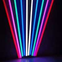 HIGH QUALITY T5 RGB LED TUBES  AC165-265V 4FT 2835 SMD 16W LIGHT IN RED/GREEN/BLUE/PINK