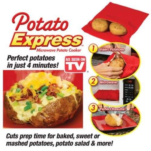 POTATO EXPRESS MICROWAVE POTATO COOKER