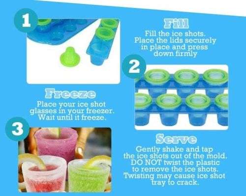 ICE GLASSES TRAY