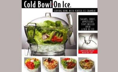COLD BOWL ON ICE