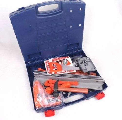 DIY ELECTRIC PLASTIC TOY MECHANIC TOOL BOX SET FOR CHILDREN PLAYING TOOLS