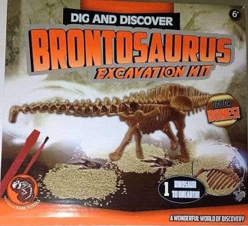 DIG AND DISCOVER DINOSAUR EXCAVATION KIT