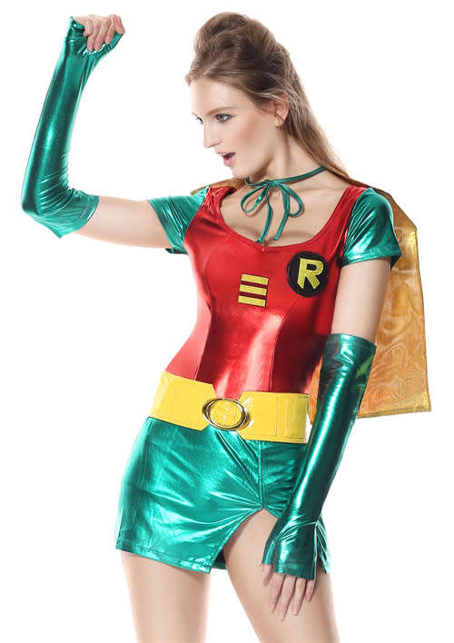 Sexy Super Hero Anime Cosplay Carnival Party Supergirl Fancy Dress