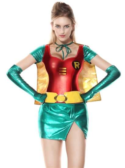 Sexy Super Hero Anime Cosplay Carnival Party Supergirl Fancy Dress