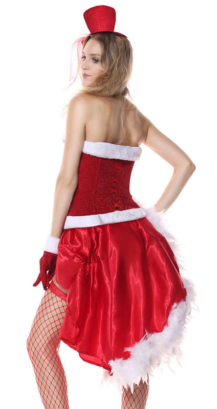 Sexy Santa Costume Women Carnival Party Cosplay Fancy Dress Xmas Outfits Christmas Costumes