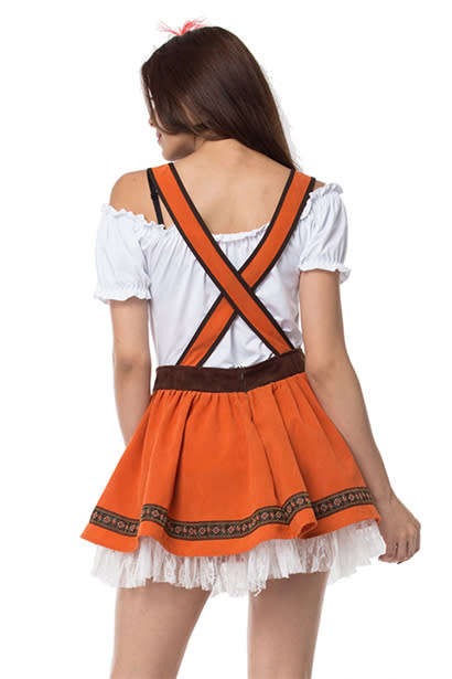 Bavarian beer girl costume best sale