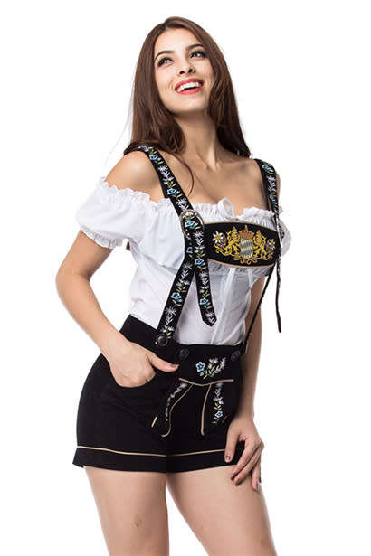 Oktoberfest Beer Festival Cosplay German Beer Maid Outfits Women Halloween Costume