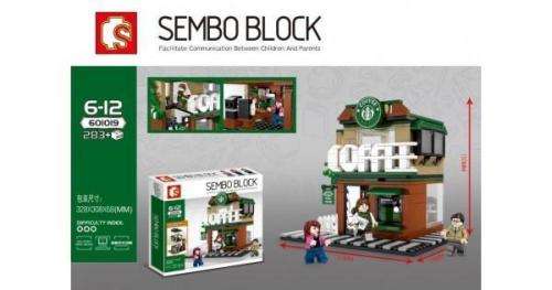 Coffee House Building Block Set (283 pcs)