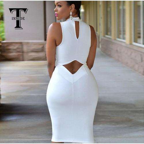 Casual Dresses CURVICIOUS SEXY CUTOUT BACK TURTLE NECK MIDI SEXY CLUB DRESS BODYCON SUMMER DRESSES was sold for 750.00 on 27 Nov at 16 01 by Jayslingerie in Johannesburg ID 441334236