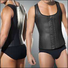 MENS VEST LATEX WAIST TRAINERS!